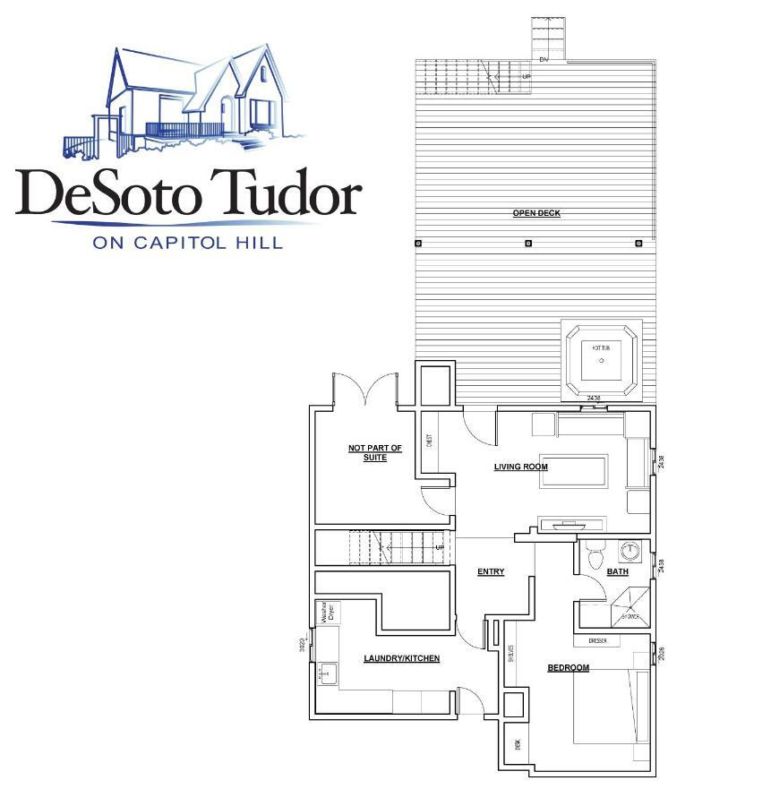 Desoto Tudor On Capitol Hill Salt Lake City Eksteriør bilde